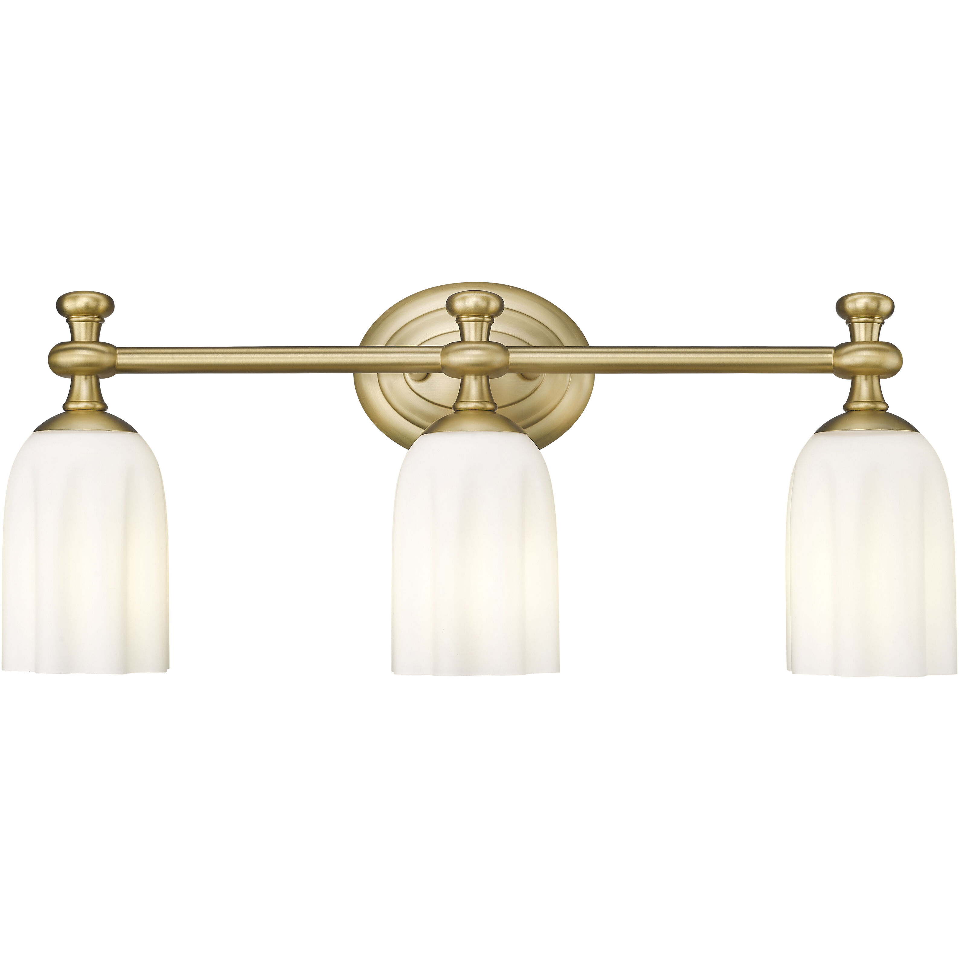 Orion 3 Light 22 inch Modern Gold Bath Vanity Light Wall Light