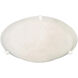 Malaga 2 Light 12.5 inch White Flush Mount Ceiling Light in Marble