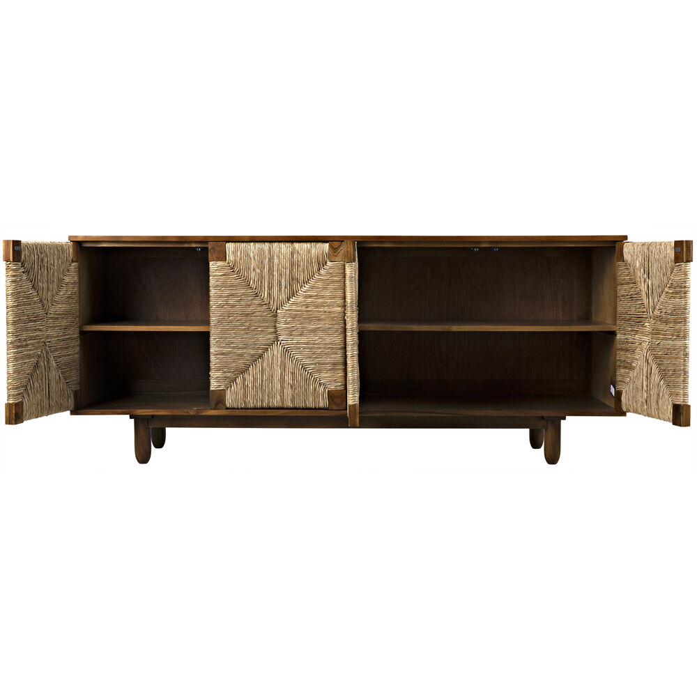 Brook 76 X 22.5 inch Teak Sideboard, 4 Door