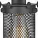 Austere Bleecker 1 Light 6 inch Matte Black Pendant Ceiling Light in Black Textured