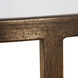 Rhea 42 X 42 inch Hand Forged Iron End Table