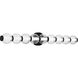 Elway LED 32 inch Matte Black Bath Light Wall Light, Large
