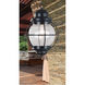 Hatteras 1 Light 10 inch Black Outdoor Hanging Lantern