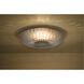 Spira 1 Light 10 inch Satin Nickel Flush Mount Ceiling Light