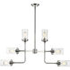 Calliope 6 Light 41.5 inch Polished Nickel Chandelier Ceiling Light