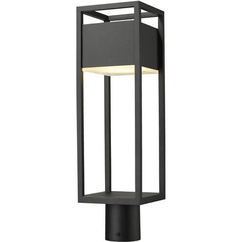 Barwick LED 21.25 inch Black Outdoor Post Mount Fixture