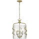 Calla Pendant Ceiling Light in White Gold