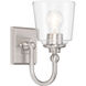 Antonia 1 Light 5.5 inch Brushed Nickel Bath Vanity Light Wall Light