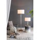 Anita 65 inch 60.00 watt Bronze and White Floor Lamp Portable Light