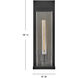 Torrent Outdoor Wall Mount in Black