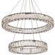 Monroe 2 Light 28 inch Black Chandelier Ceiling Light