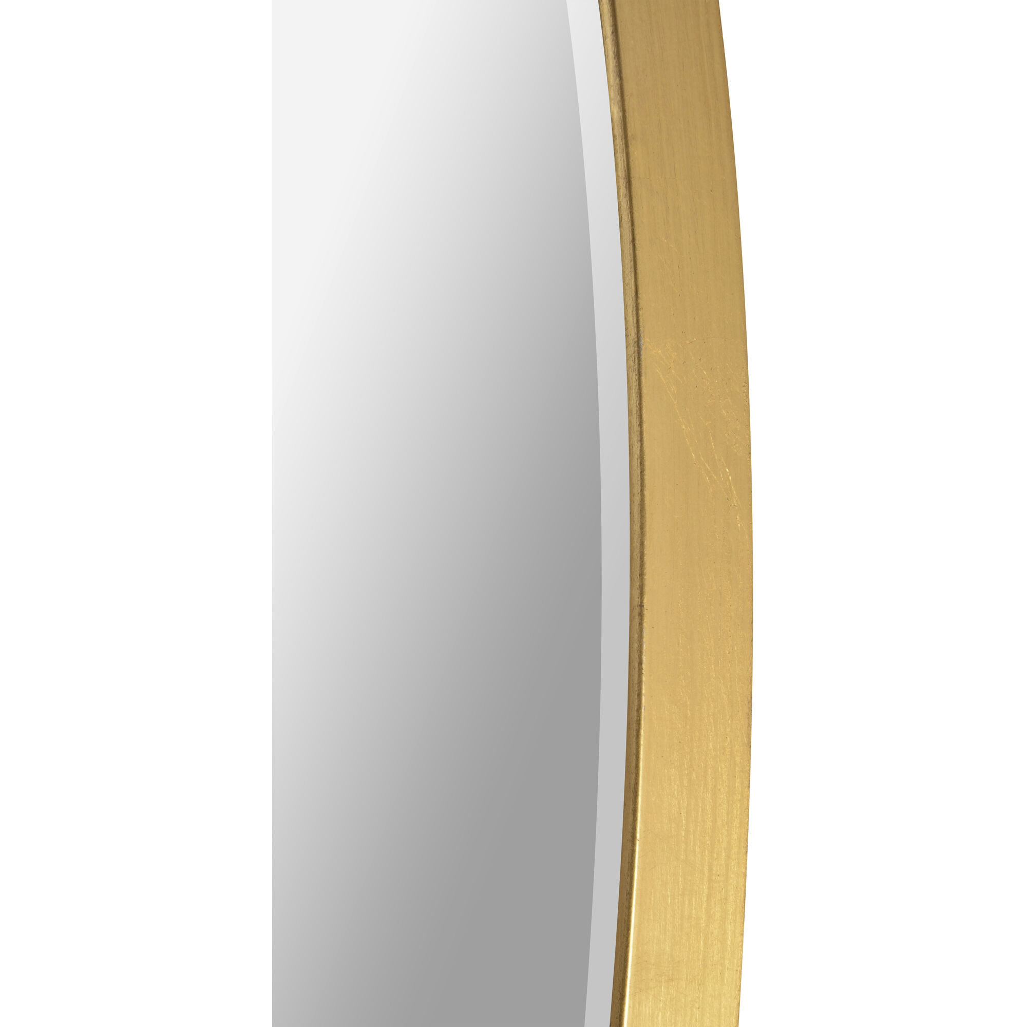 Thallo 48 X 48 inch Gold Leaf Wall Mirror