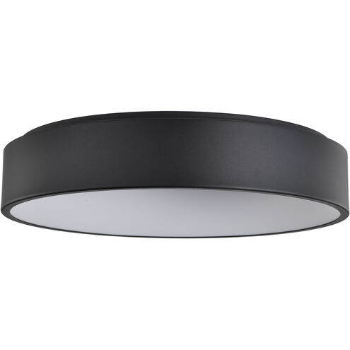 Orbit LED 23 inch Black Flush Mount Ceiling Light