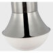 Kelly Wearstler Precision LED 17 inch Polished Nickel Flush Mount Ceiling Light