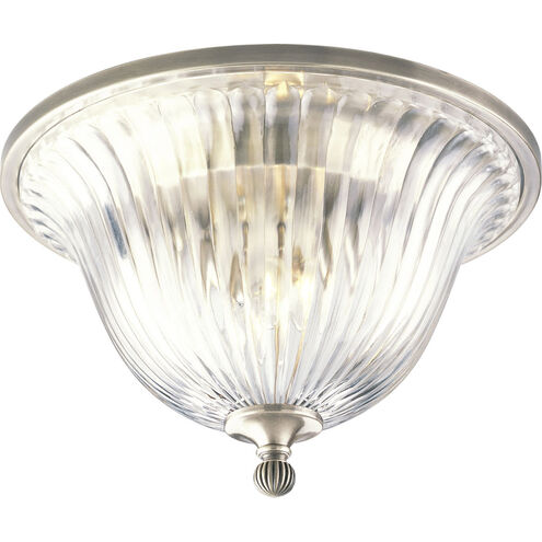 Roxbury 2 Light 15 inch Classic Silver Close-to-Ceiling Ceiling Light