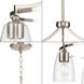 Parkhurst 3 Light 21 inch Brushed Nickel Chandelier Ceiling Light