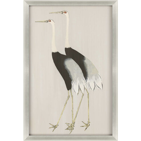 Birds of a Feather / Flock Together Multi and Neutral and Black and Gray Framed Art