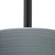 Stilo 7 LED Black Stem Pendant Ceiling Light
