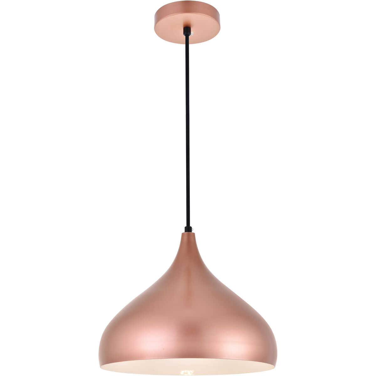 Circa 1 Light 12.5 inch Honey Gold Pendant Ceiling Light