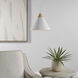 Daya LED 12 inch White Pendant Ceiling Light