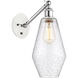 Ballston Cindyrella LED 7 inch White and Polished Chrome Sconce Wall Light