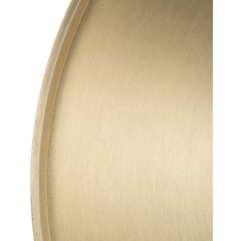 Anita 16.1 inch Gold/White Side Table