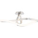 Mobius 1 Light 4.63 inch Semi-Flush Mount