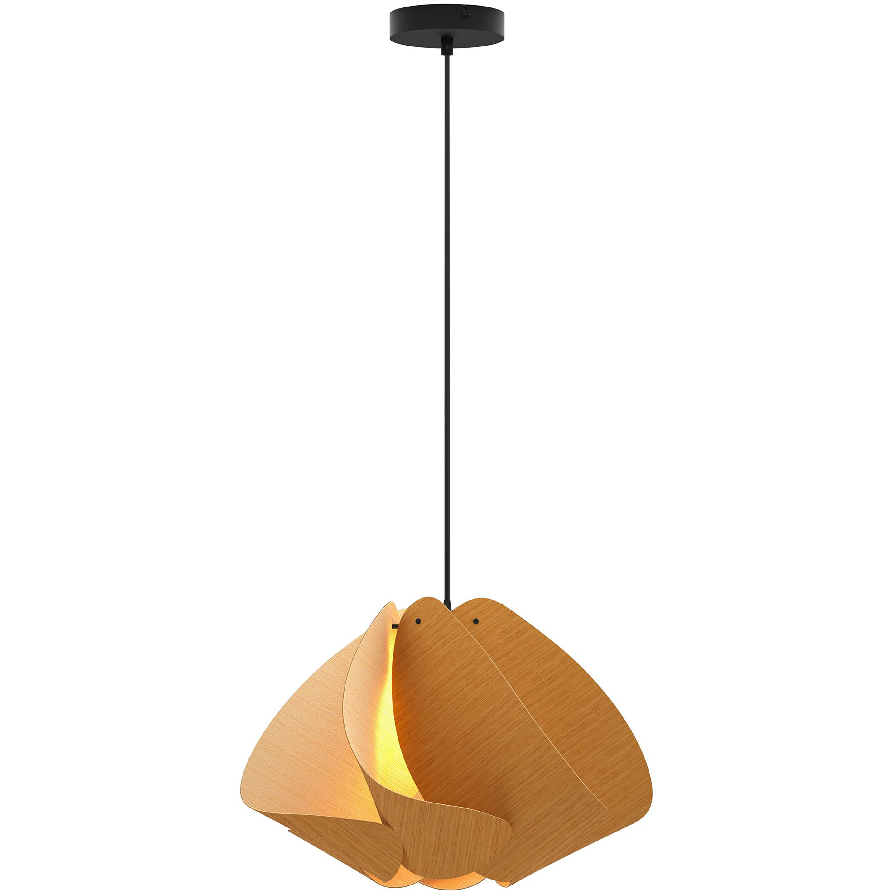 Matilda 1 Light 17.4 inch Black/Petribi Pendant Ceiling Light in Petribi/Ash, 17 in