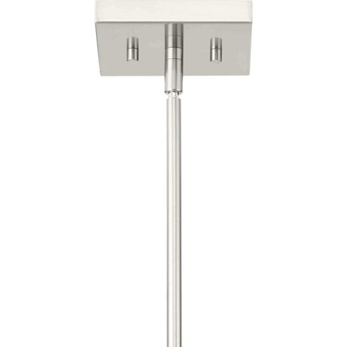 Boundary 1 Light 6 inch Brushed Nickel Pendant Ceiling Light, Design Series