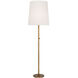 Rico Espinet Buster 79.5 inch 200.00 watt Aged Brass Floor Lamp Portable Light in Fondine