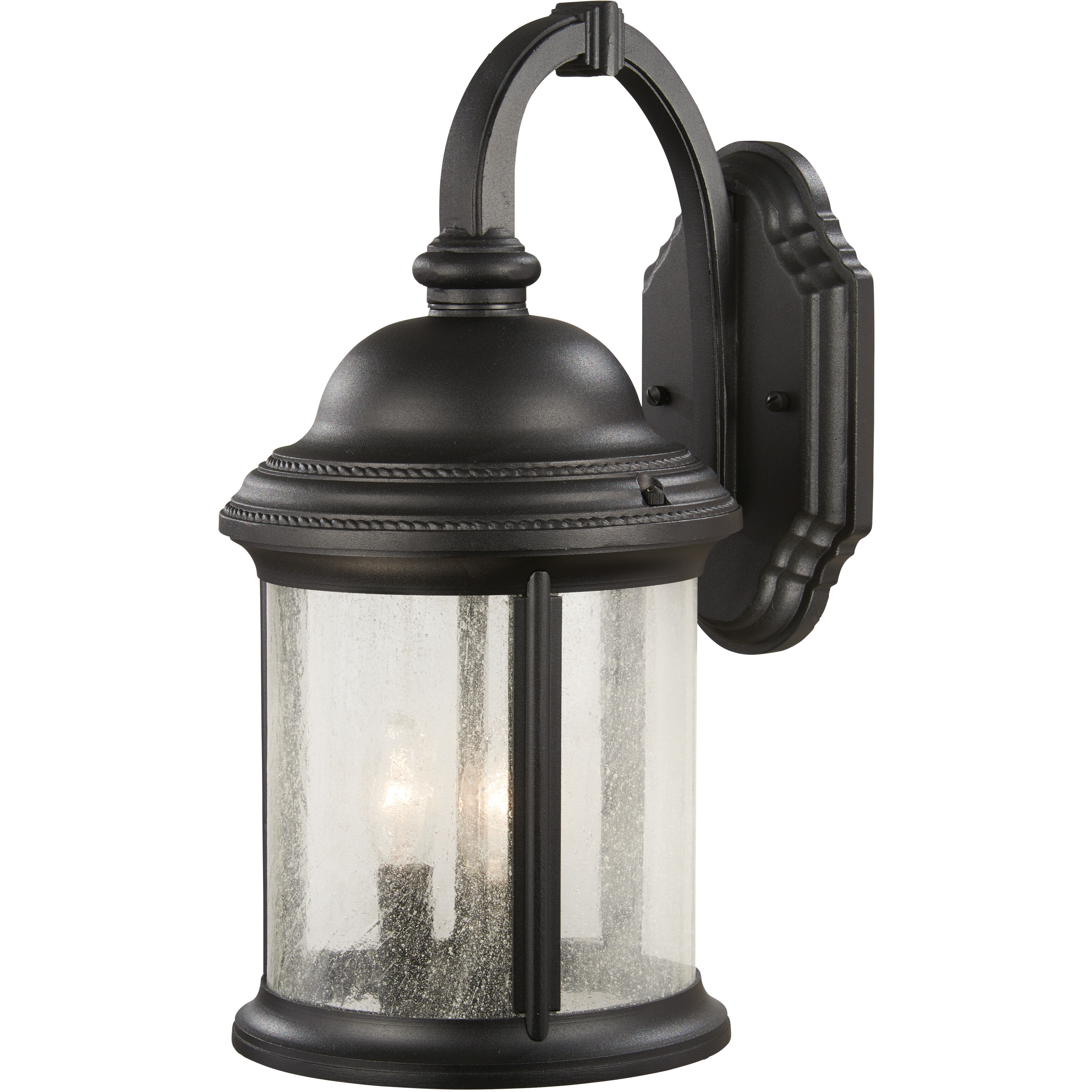 Hancock 3 Light 18 inch Coal Outdoor Wall Mount, Great Outdoors
