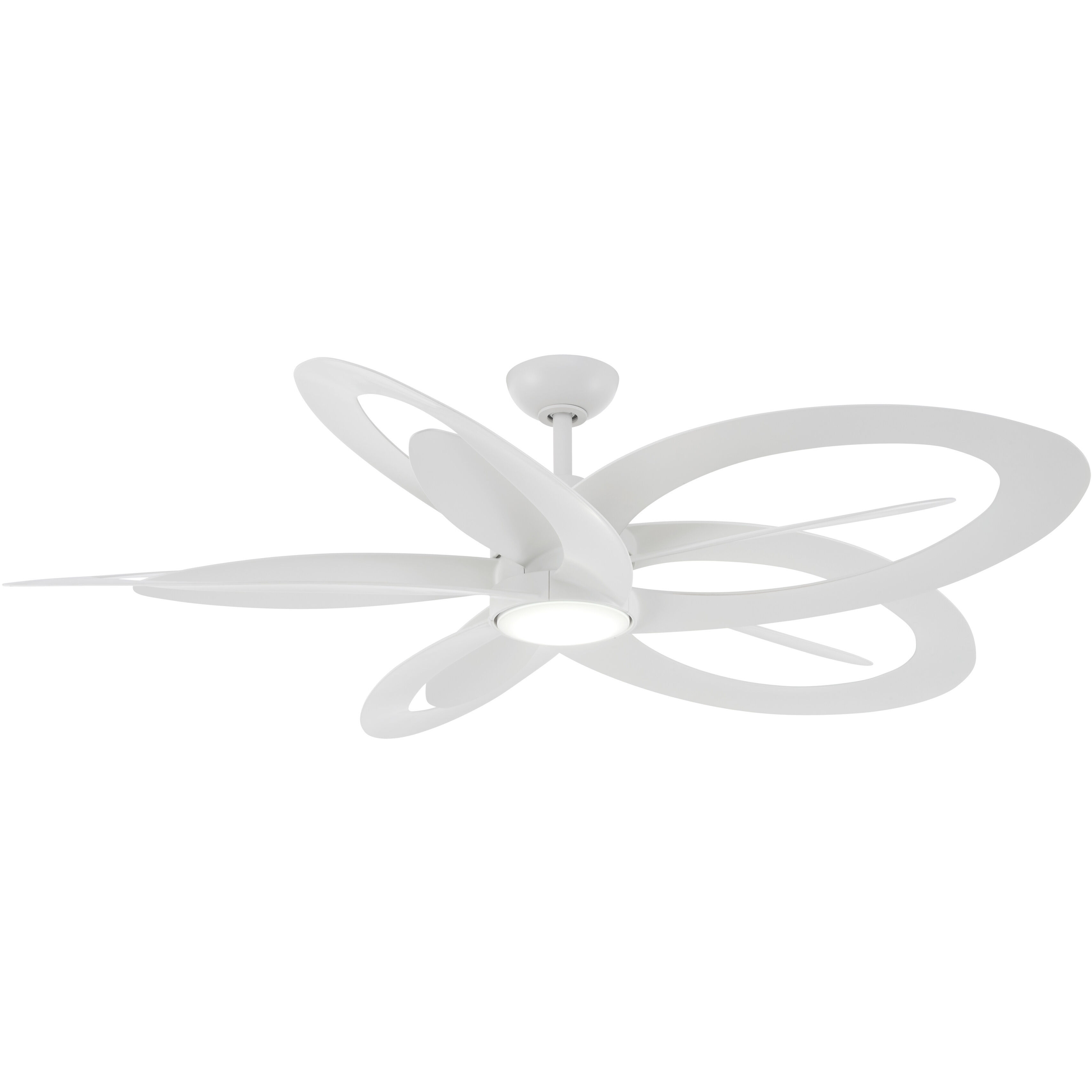 Pinup 60 inch Flat White Ceiling Fan