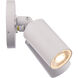 Cylinder LED 5.06 inch White Outdoor Wall Lighting, WAC Limited