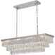Canada 12 Light 12.2 inch Chrome Chandelier Ceiling Light