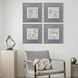 Mosaic Birds Multi and Blue and Green and White Framed Art
