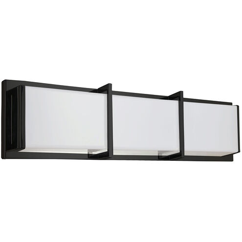 Winston LED 17 inch Matte Black Vanity Light Wall Light