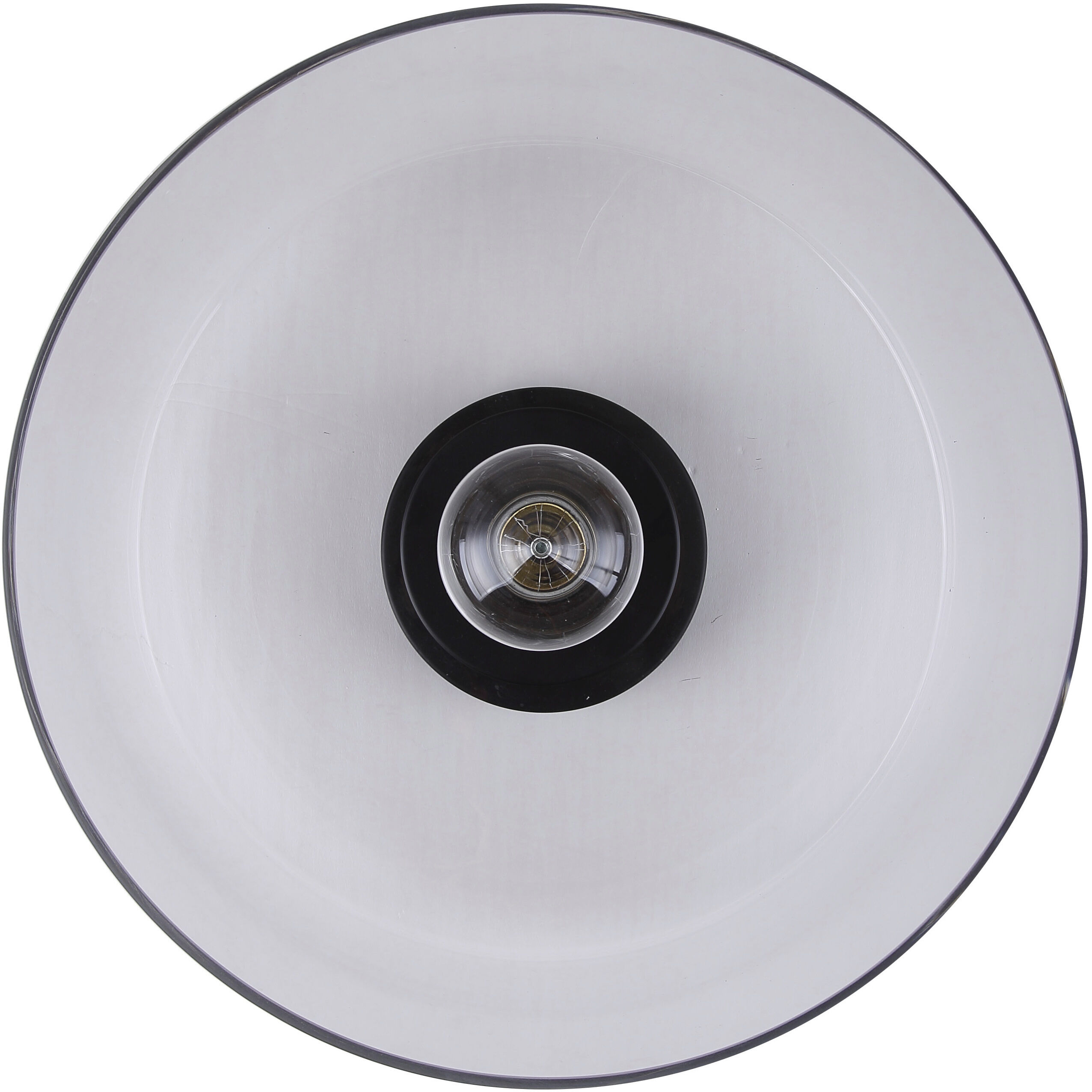 Sklo 1 Light 12 inch Matte Black Flush Mount Ceiling Light