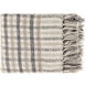 Barke 60 X 50 inch Light Beige Throw, Rectangle