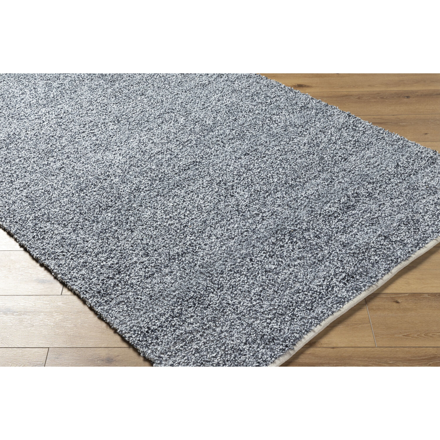 Boculette 96 X 30 inch Dark Blue/Off-White Handmade Rug in 2.5 x 8