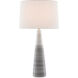 Forefront 33 inch 150.00 watt Gray/White Table Lamp Portable Light