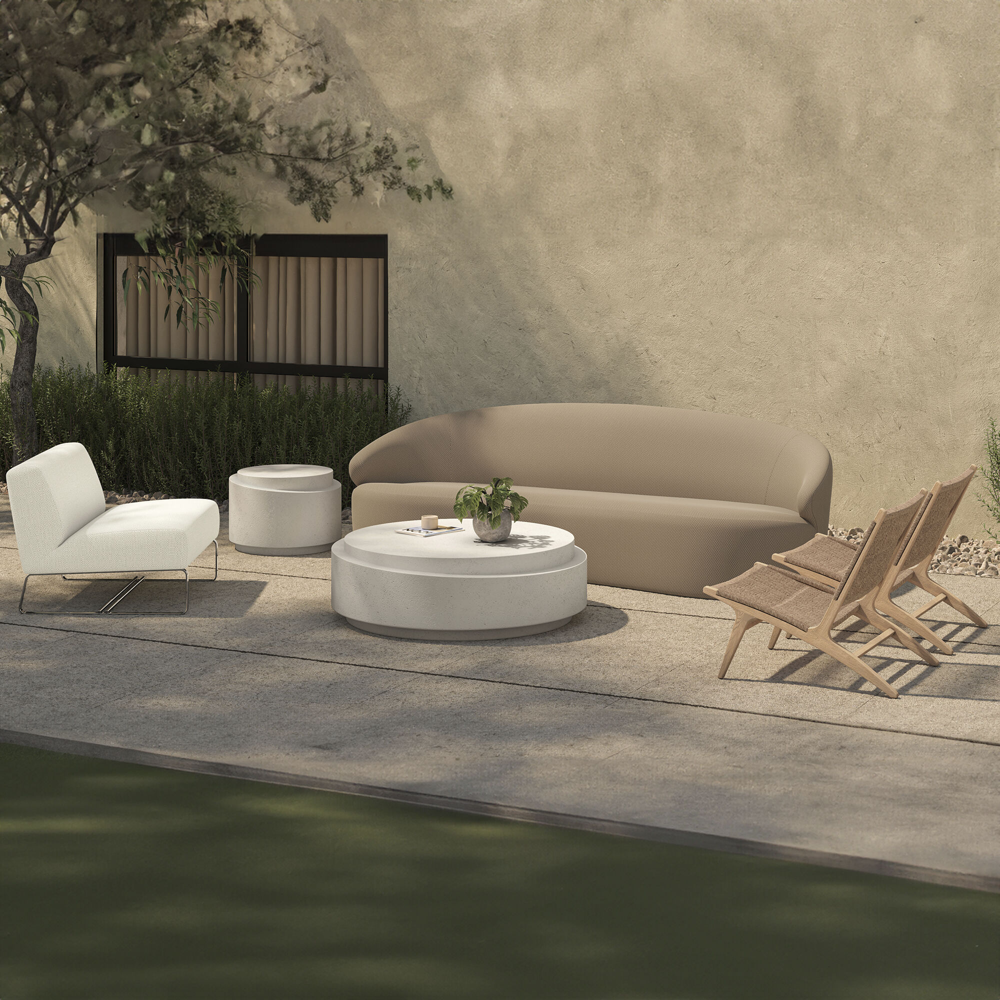 Cove Grey Outdoor Sofa