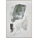 Denny White with Green and Silver Framed Wall Art