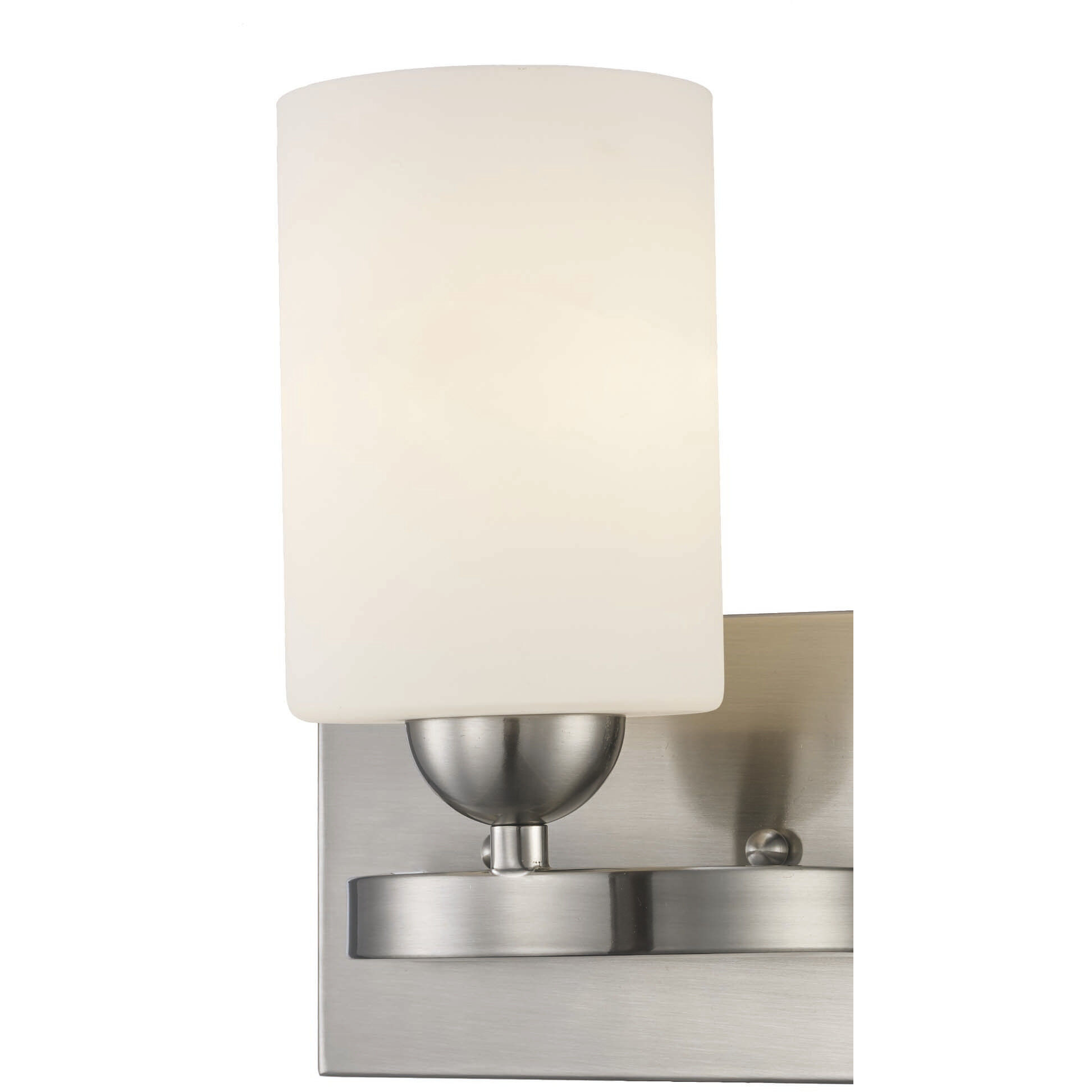 Moonlight 1 Light 7 inch Brushed Nickel Reversible Armed Sconce Wall Light