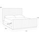 Hylan Hemingway Marble Bed, Queen