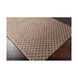 Molana 90 X 60 inch Khaki Rugs, Tencel and Cotton