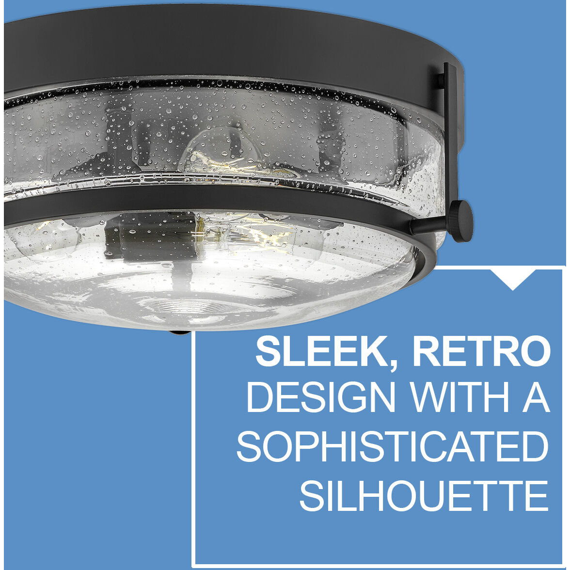 Harper 3 Light 15.75 inch Black Indoor Flush Mount Ceiling Light