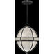 Mirage 3 Light 18.75 inch Black Pendant Ceiling Light