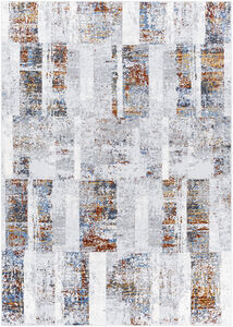 Lustro 108 X 79 inch Brick Red Rug in 7 x 9, Rectangle