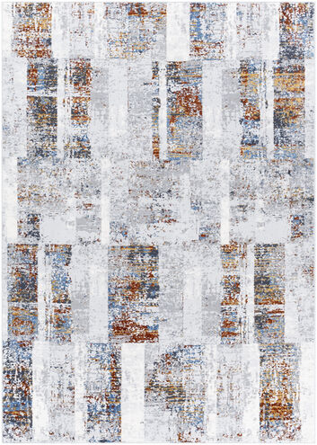 Lustro 108 X 79 inch Brick Red Rug in 7 x 9, Rectangle