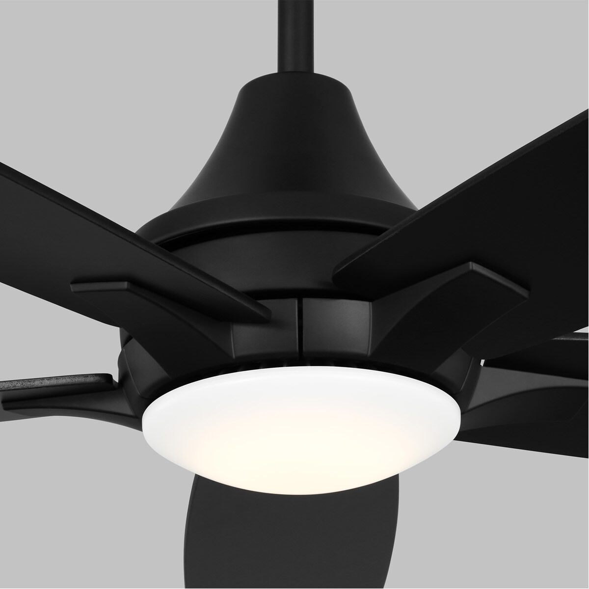 52 ''Modern 5-Blade Silent Smart Ceiling Fan With LED Lights And Remote Control, 3 Levels Of
